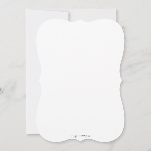 Invitation pour les 50 ans de mariage (Dos)