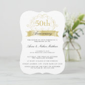 Invitation pour les 50 ans de mariage (Debout devant)
