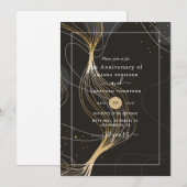 Invitation pour les 50 ans de mariage (Devant / Derrière)