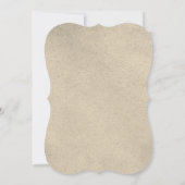 Invitation pour les 50 ans de mariage à la couronn (Dos)