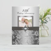 Invitation pour les 50 ans de mariage avec photo d (Debout devant)