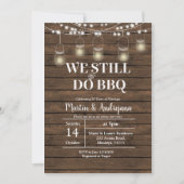 Invitation pour les 50 ans de mariage BBQ (Devant)