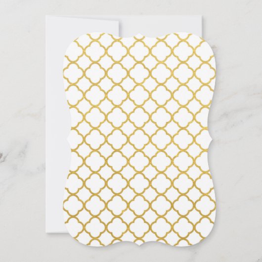 Invitation pour les 50 ans de mariage de mariage e (Dos)