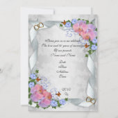 Invitation pour les 50 ans de mariage des parents (Dos)