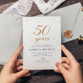 Invitation pour les 50 ans de mariage - GAC24