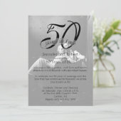 Invitation pour les 50 ans de mariage, noces de ph (Debout devant)