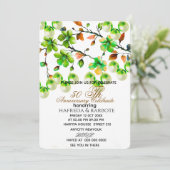 Invitation pour les 50 ans de mariage, Noces de ve (Debout devant)