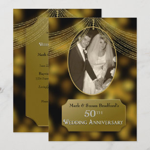 Invitation pour les 50 ans de mariage, Photo