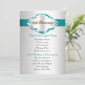 Invitation pour les 50 ans de mariage satin sarcel (Debout devant)