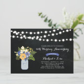 Invitation pour les 50 ans de mariage sur tableau  (Debout devant)