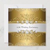 Invitation pour les 50 ans de mariage Tourbillon F (Devant)