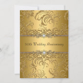 Invitation pour les 50 ans de mariage Tourbillon F (Devant)