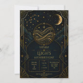 Invitation pour les 50 ans du Verseau | Art Déco S (Devant)