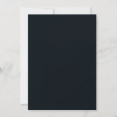 Invitation pour les 50 ans du Verseau | Art Déco S (Dos)