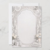 Invitation pour les 50 ans d'une princesse royale (Dos)