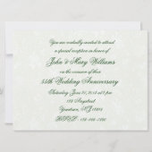 Invitation pour les 55 ans de mariage - Damask (Dos)