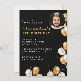 Invitation pour les 5 ans de Black Gold Photo de b
