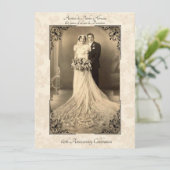 Invitation pour les 60 ans de mariage (Debout devant)