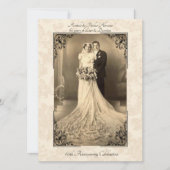 Invitation pour les 60 ans de mariage (Devant)