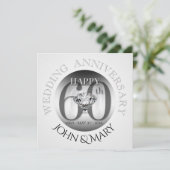 Invitation pour les 60 ans de mariage de diamant S (Debout devant)
