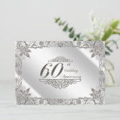 Invitation pour les 60 ans de mariage en diamant F (Debout devant)