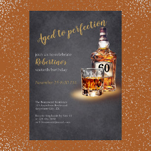 Invitation pour les 60 ans de Whisky Vieilli à la
