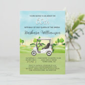 Invitation pour les 60 ans d'une golfeuse (Debout devant)