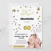 Invitation pour les 60 ans • Fête du vin drôle (Devant)