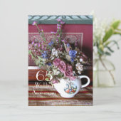 Invitation pour les 65 ans d'anniversaire de maria (Debout devant)