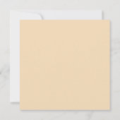 Invitation pour les 65 ans dans des couleurs d'aut (Dos)