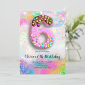 Invitation pour les 6 ans des filles (Debout devant)