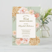 Invitation pour les 81 ans Couleurs d'automne Flor (Debout devant)
