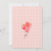 Invitation pour les 90 ans de Grand-Mère (Dos)