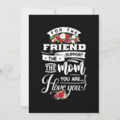 Invitation Pour les amis que j'aime vous (Devant)