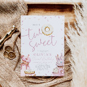 Invitation pour les deux ans de ma princesse, thèm