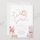 Invitation pour les deux ans de ma princesse, thèm (Devant)