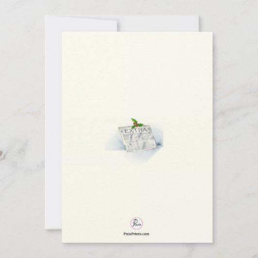 Invitation pour les fêtes d'anniversaire extra (Dos)