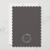 Invitation pour les fêtes dans l'esprit (Dos)