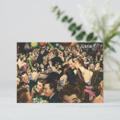 Invitation pour les grandes réunions de parties de (Debout devant)