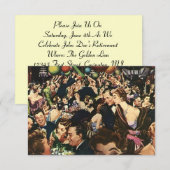 Invitation pour les grandes réunions de parties de (Devant / Derrière)