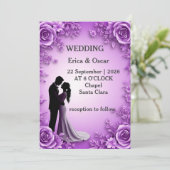 ✨ Invitation pour les invités de mariage pour la m (Debout devant)