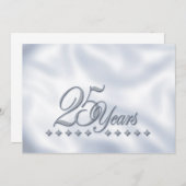 Invitation pour les Noces d'Argent (Devant / Derrière)