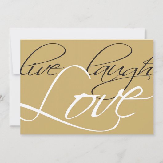 Invitation pour les noces d'or (Devant)