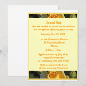 Invitation pour les Noces d'Or (Devant / Derrière)