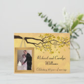 Invitation pour les oiseaux de l'amour du jubilé d (Debout devant)