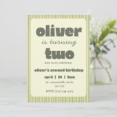 Invitation pour les petits enfants (Debout devant)