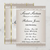 Invitation pour les seize ans doux 16 (Devant / Derrière)