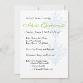 Invitation pour Lexi_Invitation de douche nuptiale (Dos)