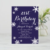 Invitation pour l'hiver 21e anniversaire de la Mar (Debout devant)