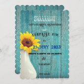 Invitation pour mari (Devant / Derrière)